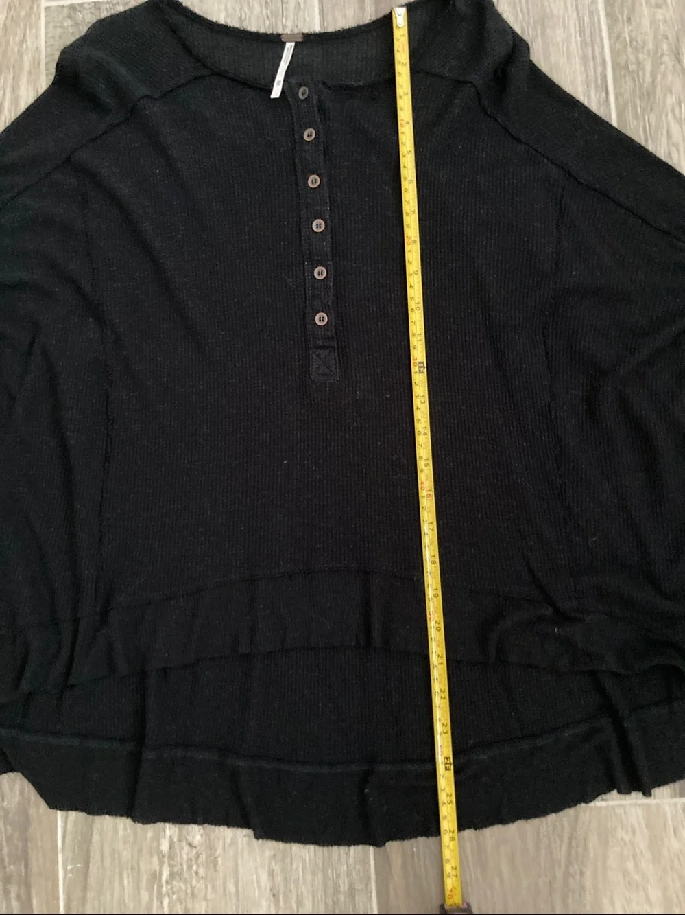 Free People black knit XS
